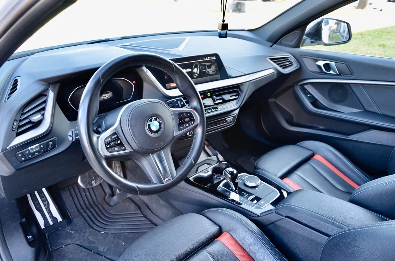 BMW 120i MSPORT PRO 5p 177cv AUTO, PREZZO REALE, GARANZIA BMW 5/27, SERVICE PACK 5/28, UNICOPROPRIETARIO, COLOR VISIONE EDITION, MBRAKES, HIGH BEAM, SEDILI SPORTIVI, PERMUTE