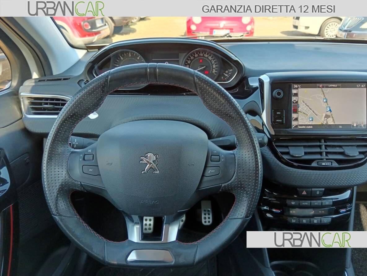 PEUGEOT 208 Gt-Line Full 1.6 Hdi 100 Cv 5p - GARANZIA
