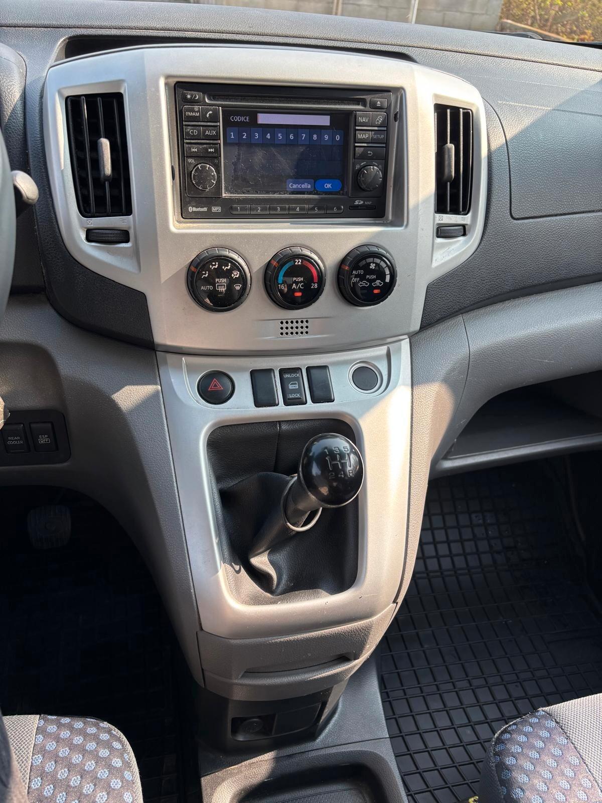 Nissan NV200 EVALIA 1.5 dCi 90CV Bus 7 POSTI CON GANCIO TRAINO UNICO PROPRIETARIO
