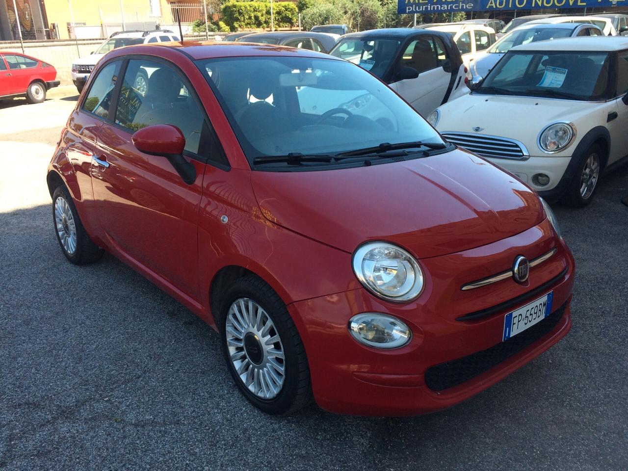 2018 Fiat 500 1.2 Pop tagliandata per neopartentati! +garanzia!