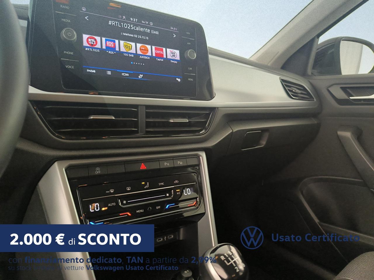 Volkswagen T-Roc 2.0 tdi sport 115cv