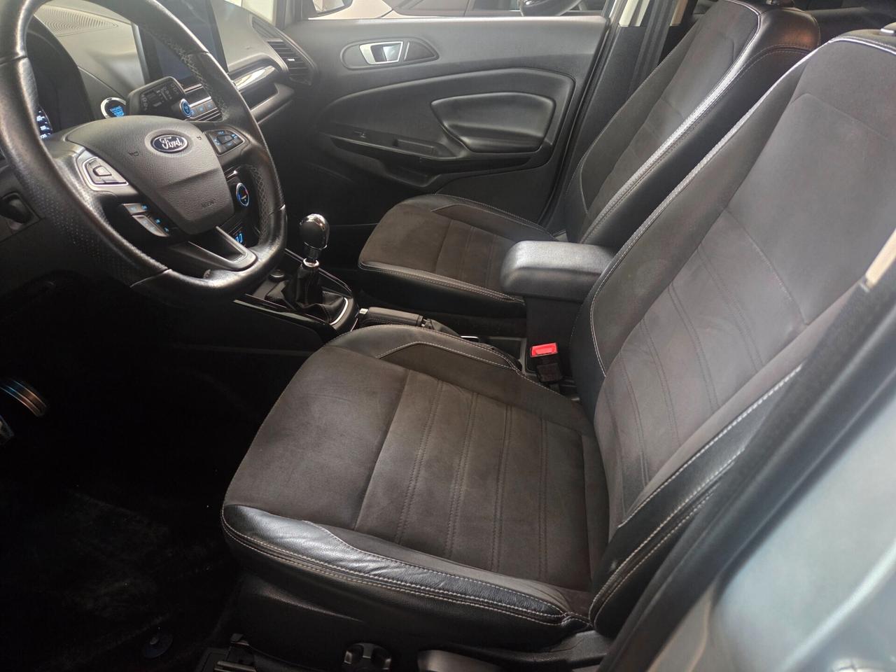 FORD ECOSPORT ANNO 2018 ST-LINE 1.5 TDCI 100 CV KM CERTIFICATI