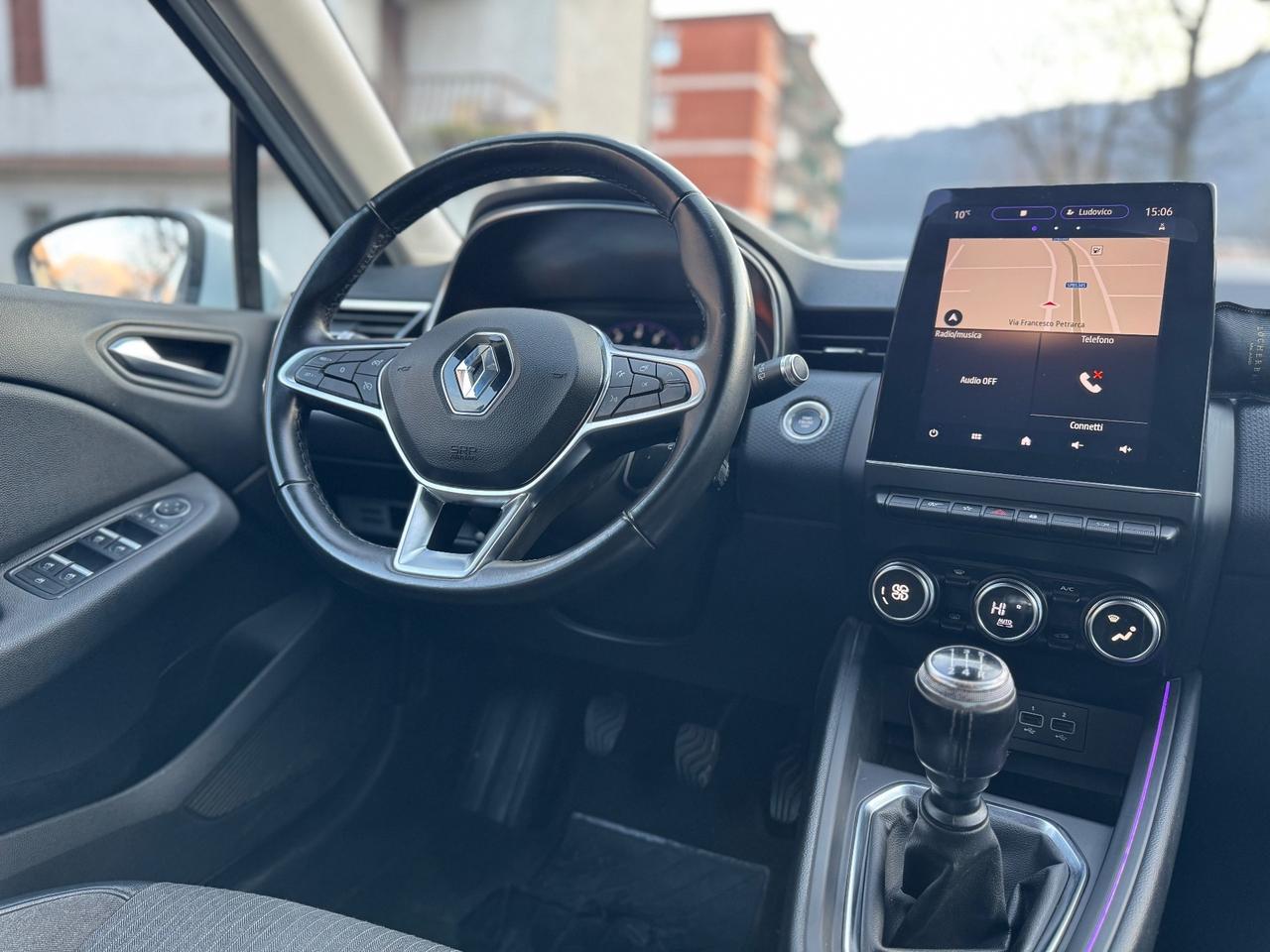 Renault Clio SCe 75 CV 5 porte - INTERNI FULL OPTIONAL - OK NEOPATENTATI - TELCAMERA 360°- VETRI OSCURATI