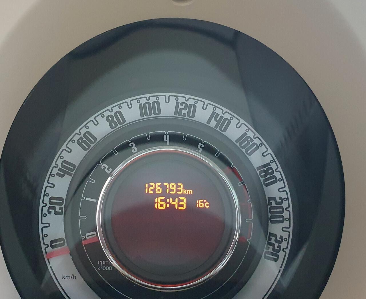 Fiat 500 1.2 BENZ/GPL - 2013- KM. 126.000