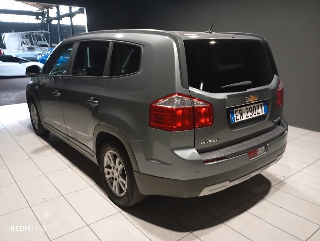 Chevrolet Orlando del 2013 GPL FINO 2033 7 POSTI