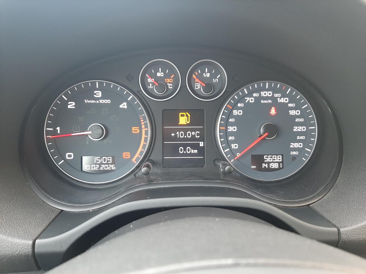 Audi A3 SPB 1.6 TDI 105 CV CR Ambition