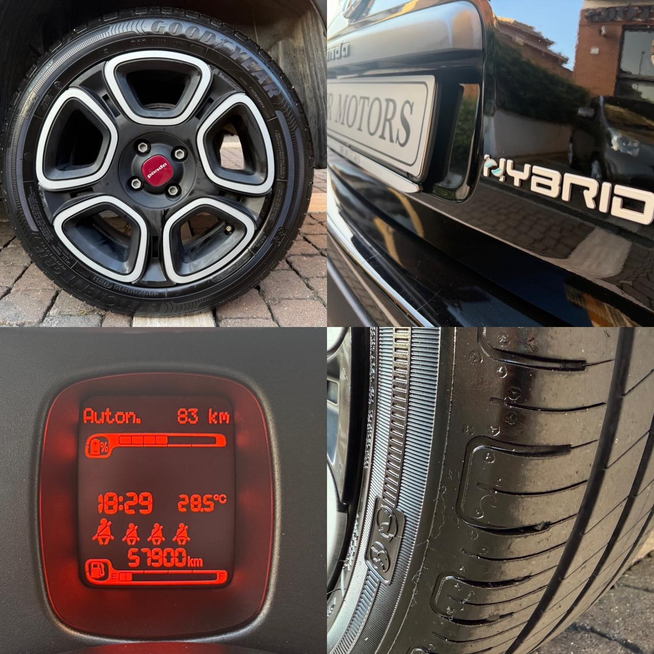 Fiat Panda FireFly Hybrid Red - 5posti - UNIPRO’ !!