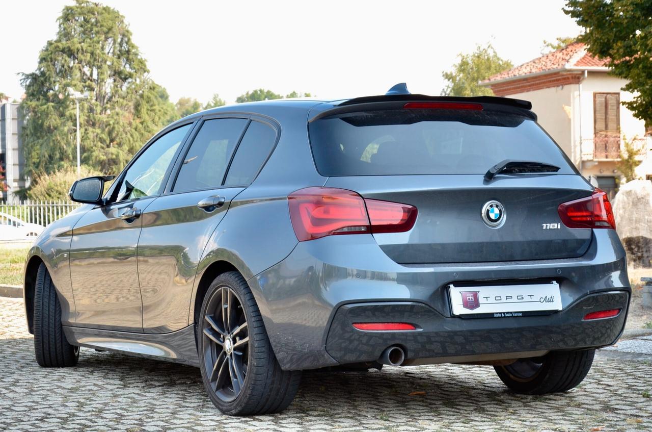 BMW 118i MSPORT 136cv MANUALE 5p, EURO 6D, SERVICE BMW, FULL LED, PERMUTE