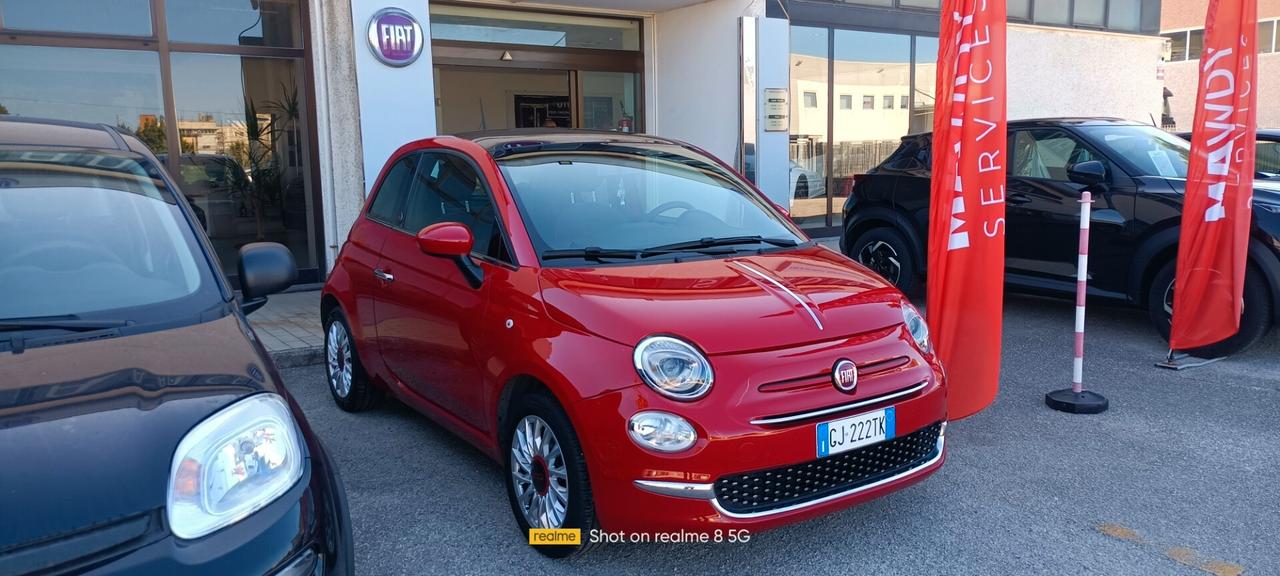 Fiat 500 1.0 Hybrid Red