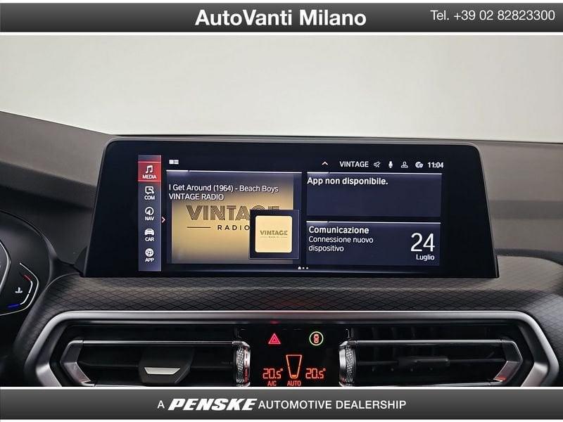 BMW X3 X3 xdrive20d mhev 48V Msport auto