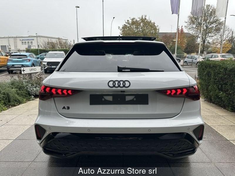Audi A3 SPB TDI 110 kW S tronic S line edition *TETTO, VARI COLORI, PROMO AZZURRA*