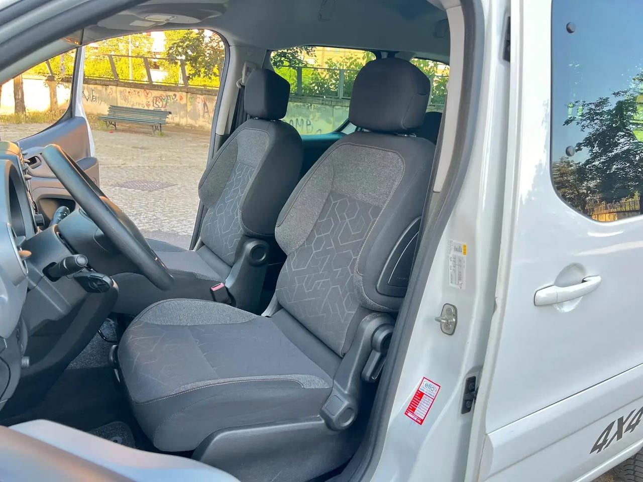 Peugeot Partner Tepee 1.6 BlueHDi 100cv E6 4X4 Dangel Endurance Control Active IVA INCLUSA
