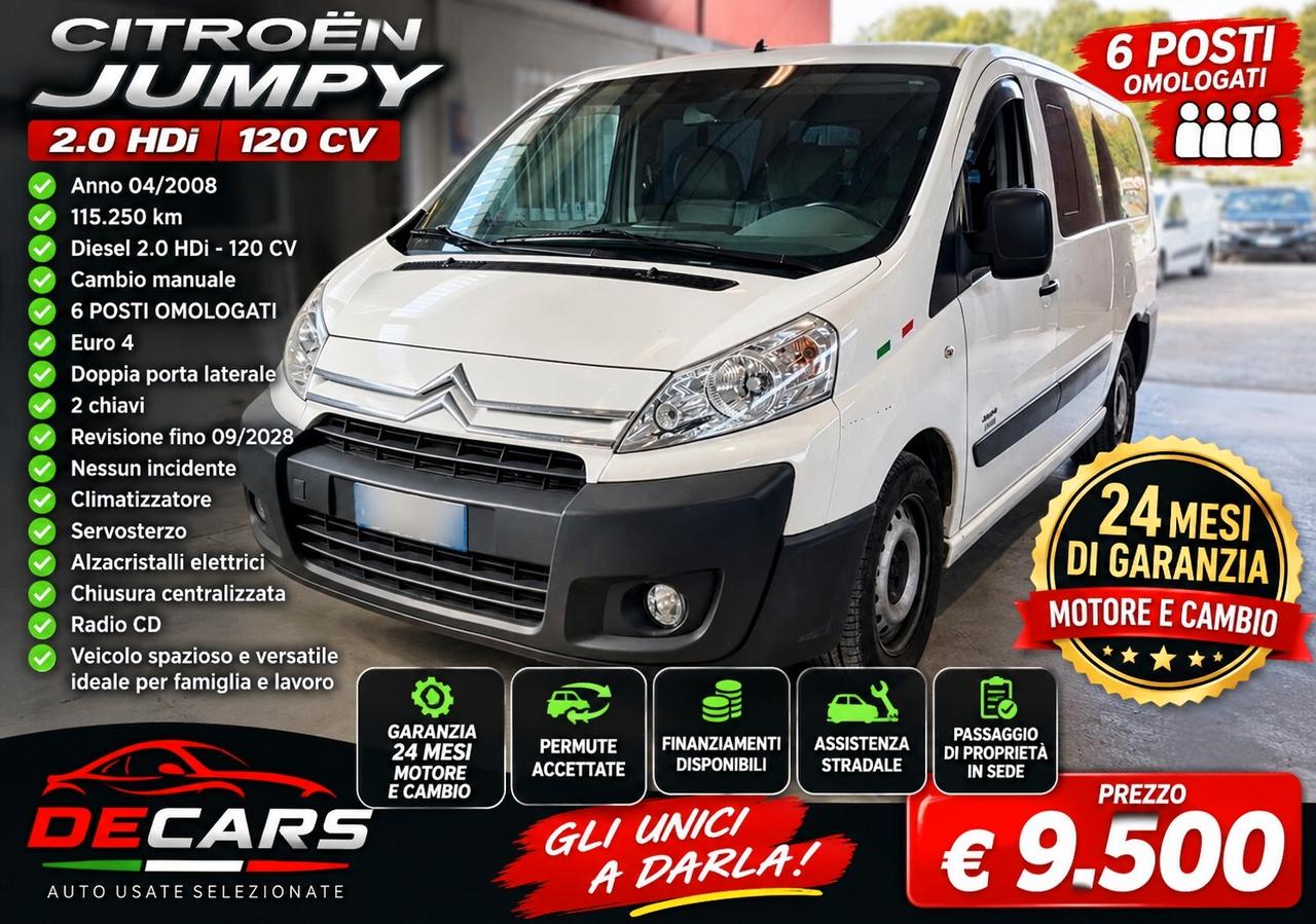 Citroen Jumpy 2.0 HDi/120 PC-TN Combi Misto