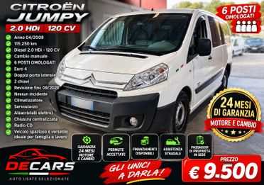 Citroen Jumpy 2.0 HDi/120 PC-TN Combi Misto