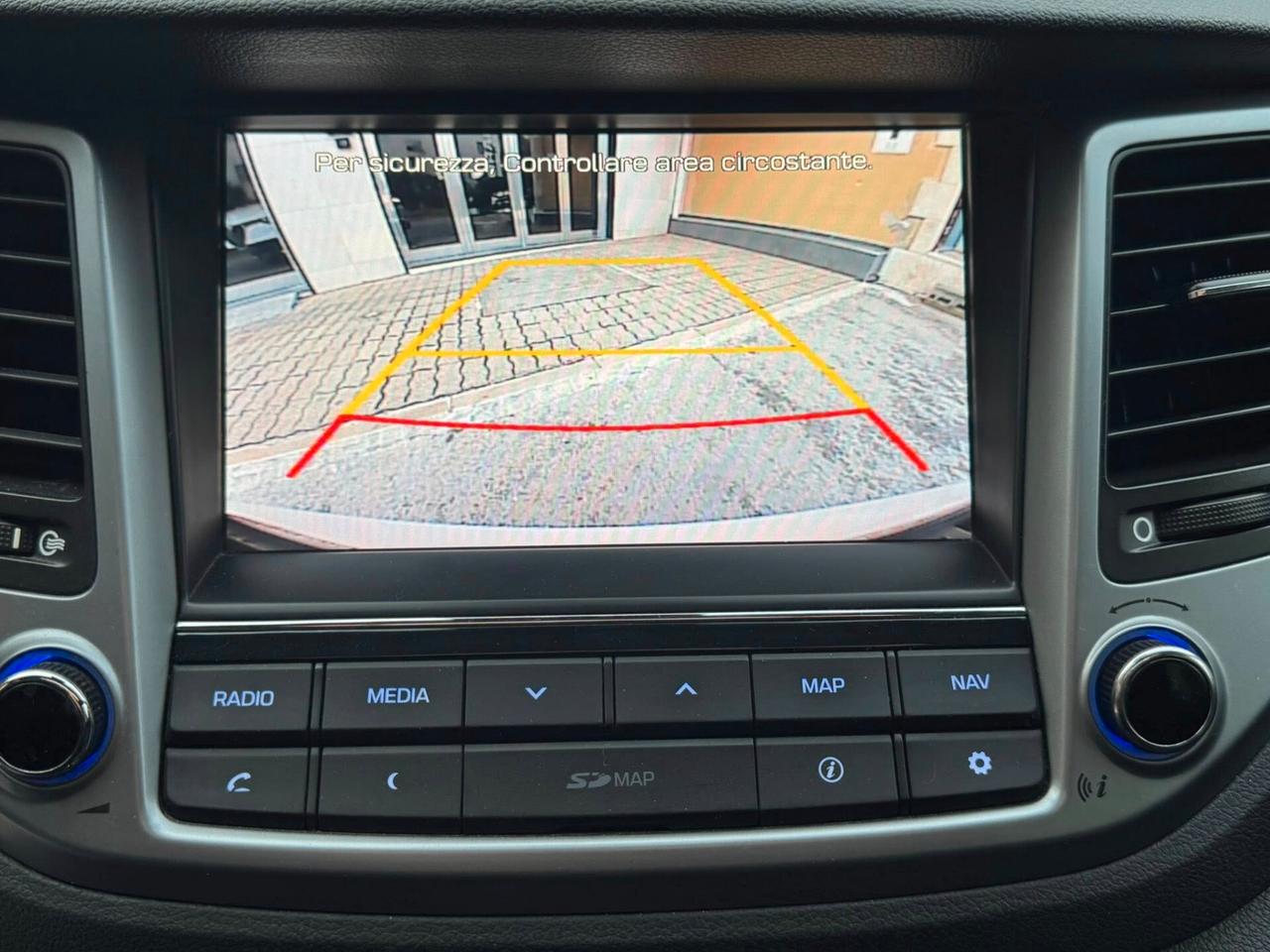 HYUNDAI TUCSON 1.7 CRDI 115 CV. TETTO APRIB.+NAVI