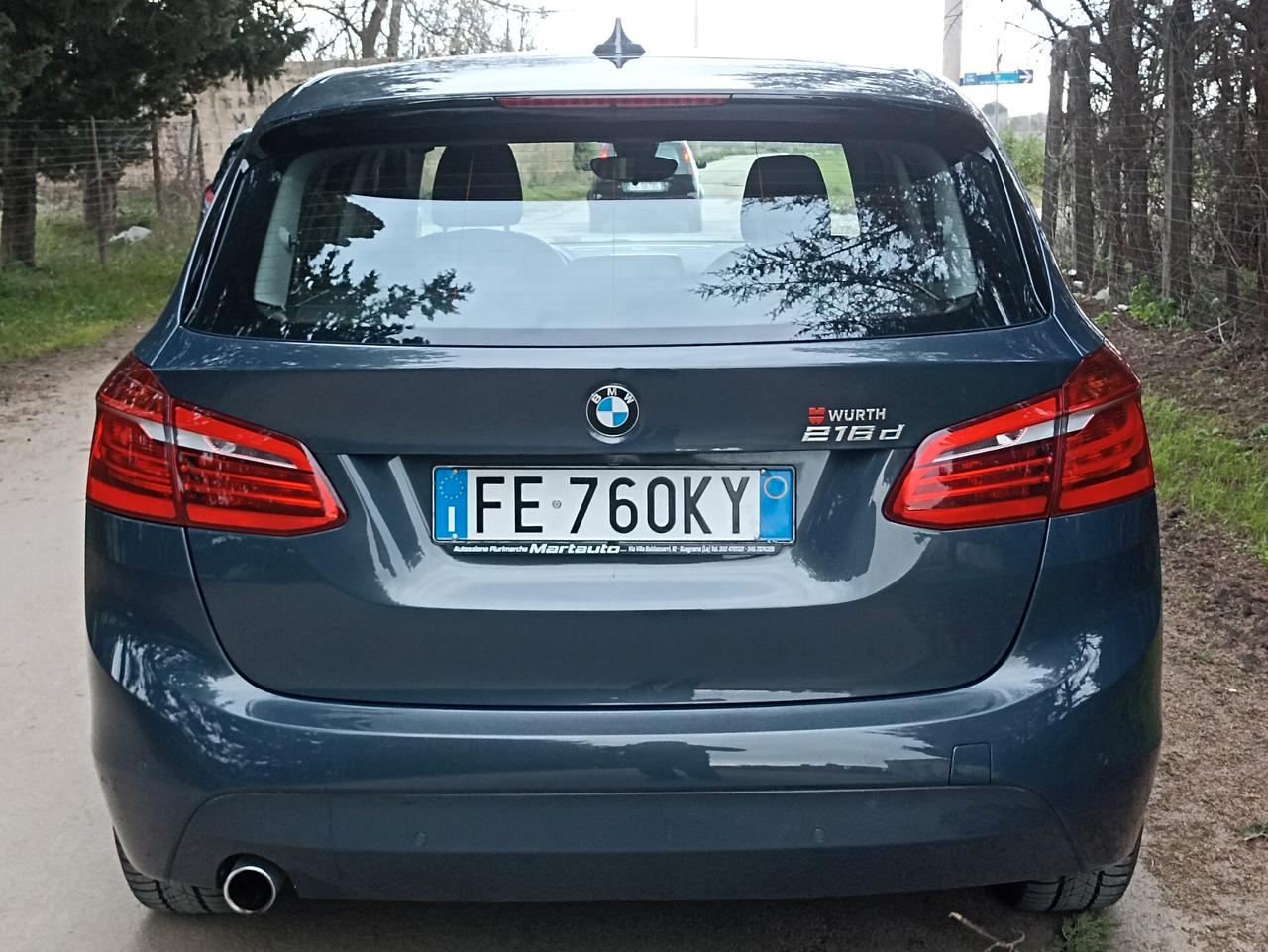 BMW SERIE 2 1.6 TDI 116cv 05/2016 KM 125.000 TAGLIANDI BMW