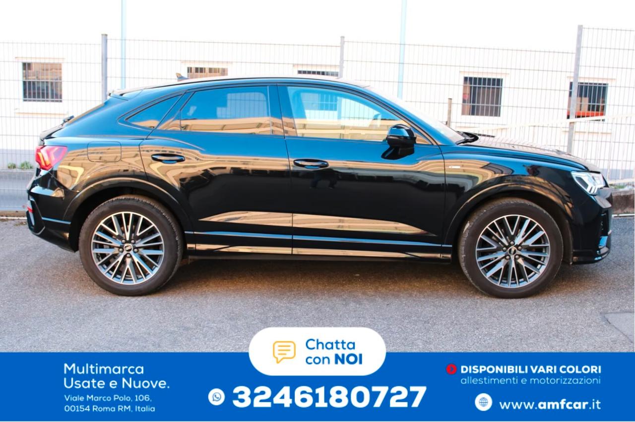 Audi Q3 Sportback 2.0 TDI 3x S Line LED/Virt/Keyles