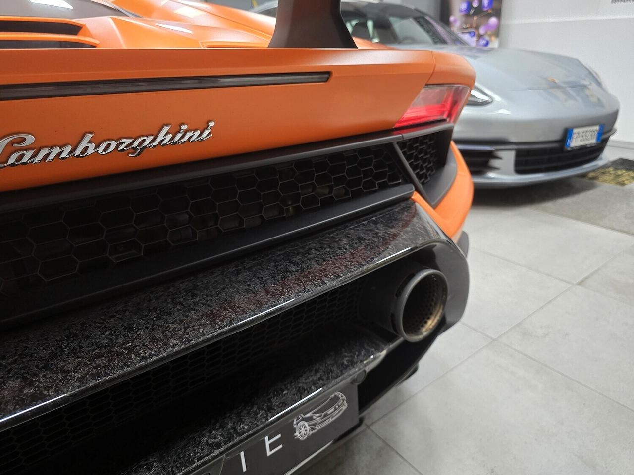 Lamborghini Huracan Coupe 5.2 Performante 640 awdLIFT _ PELLICOLA FULL PPF _ SERVICE BOOK FULL_ ALCANTARA _ ARANCIO OPACO ANTHEUS