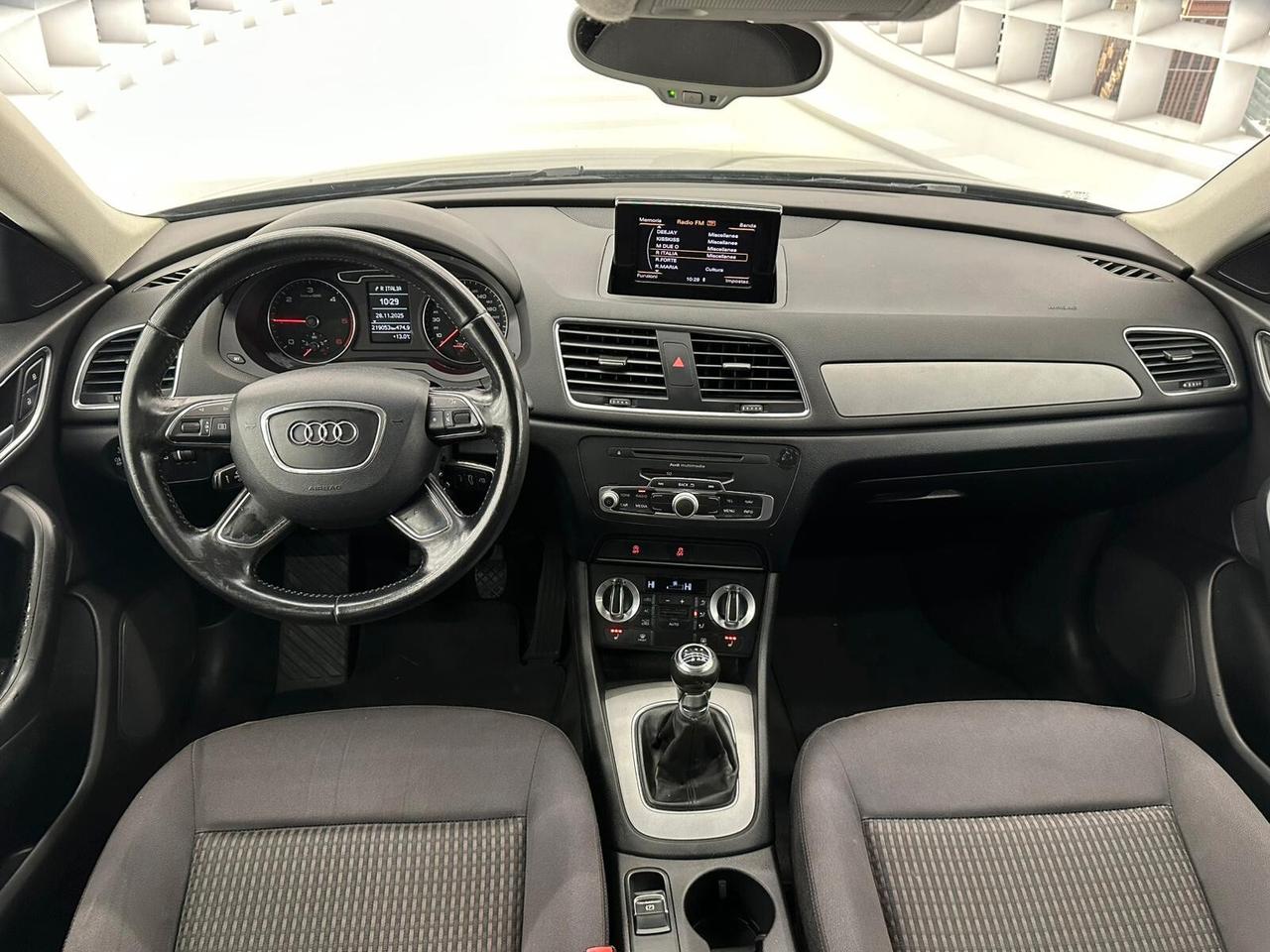 Audi Q3 2.0 TDI-KM CERTIFICATI-PERMUTE-12 MESI DI GARANZIA