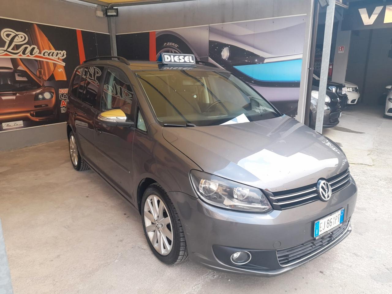 Volkswagen Touran 1.6 CC diesel 7 posti con garanzia-2011