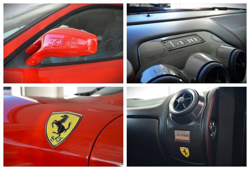 FERRARI F430 F1 SEDILI CARBOCERAMICA SCUDETTI