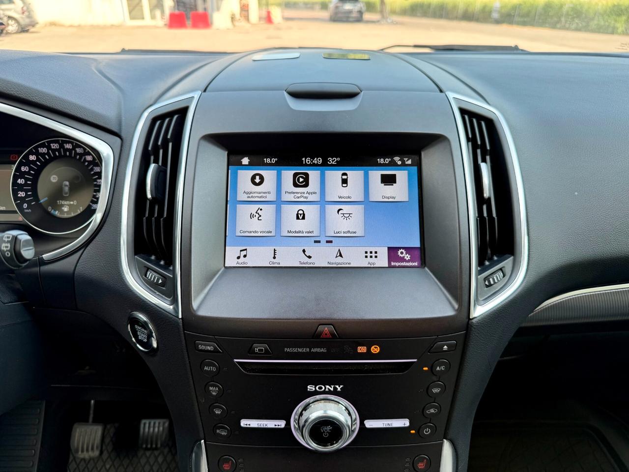 Ford S-Max 2.0 tdci 150cv 7 Posti GANCIO TRAINO