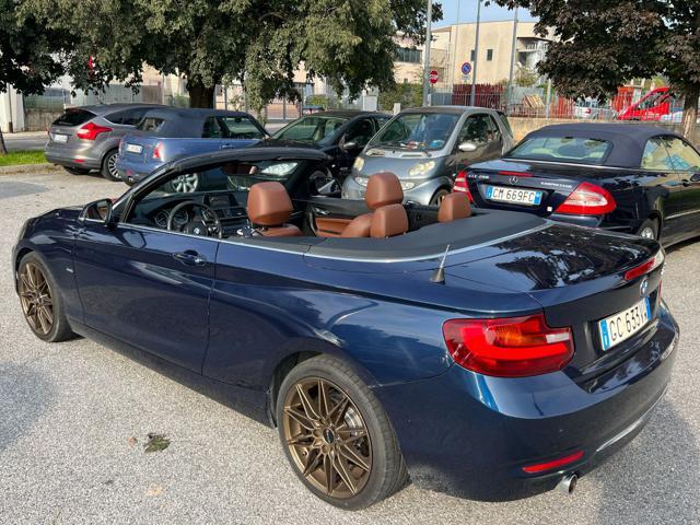 BMW 218 d Cabrio Luxury automatica