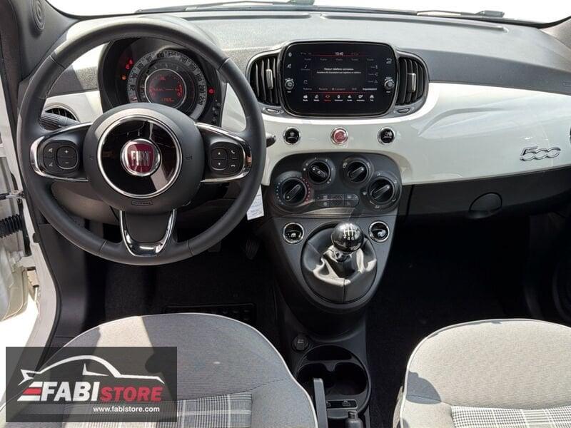 FIAT 500 Hybrid 1.0 Hybrid 70 Cv Lounge - CarPlay, Cruise, Sensori ecc