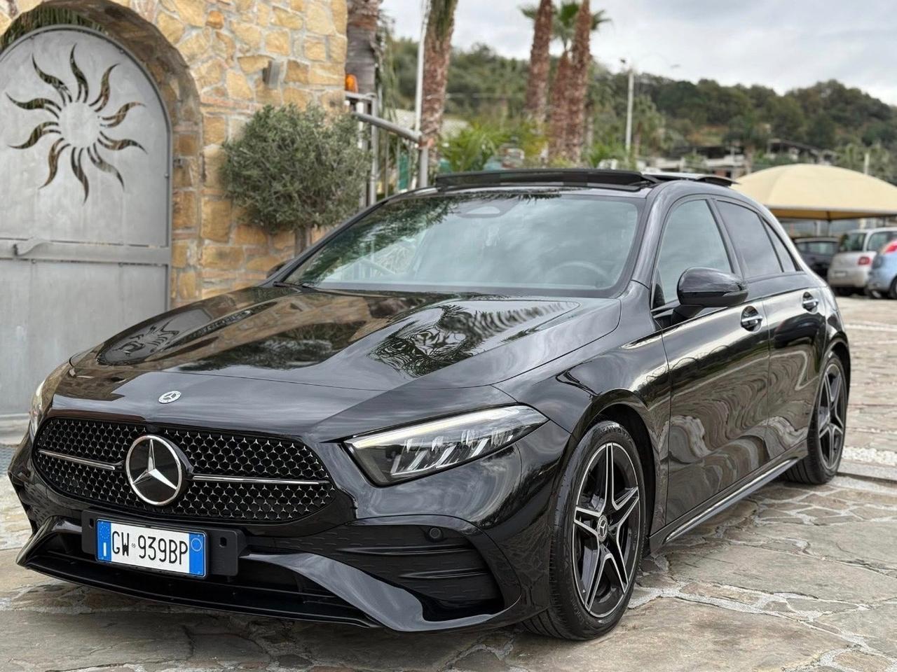 Mercedes-benz A 180 d Automatic AMG Led Tetto Apribile Pelle Navy Camera 360*Bi Xenon