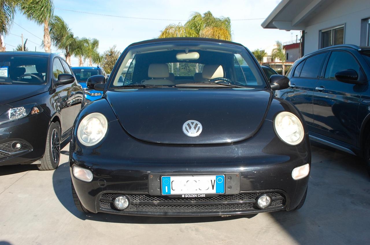 Volkswagen New Beetle Cabrio 1.9 TDI 100CV Uff Italy Lega Pelle