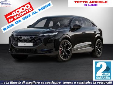 NEW Audi Q3 Sportback 35 2.0TDI SLINE#TETTO APRIBILE!
