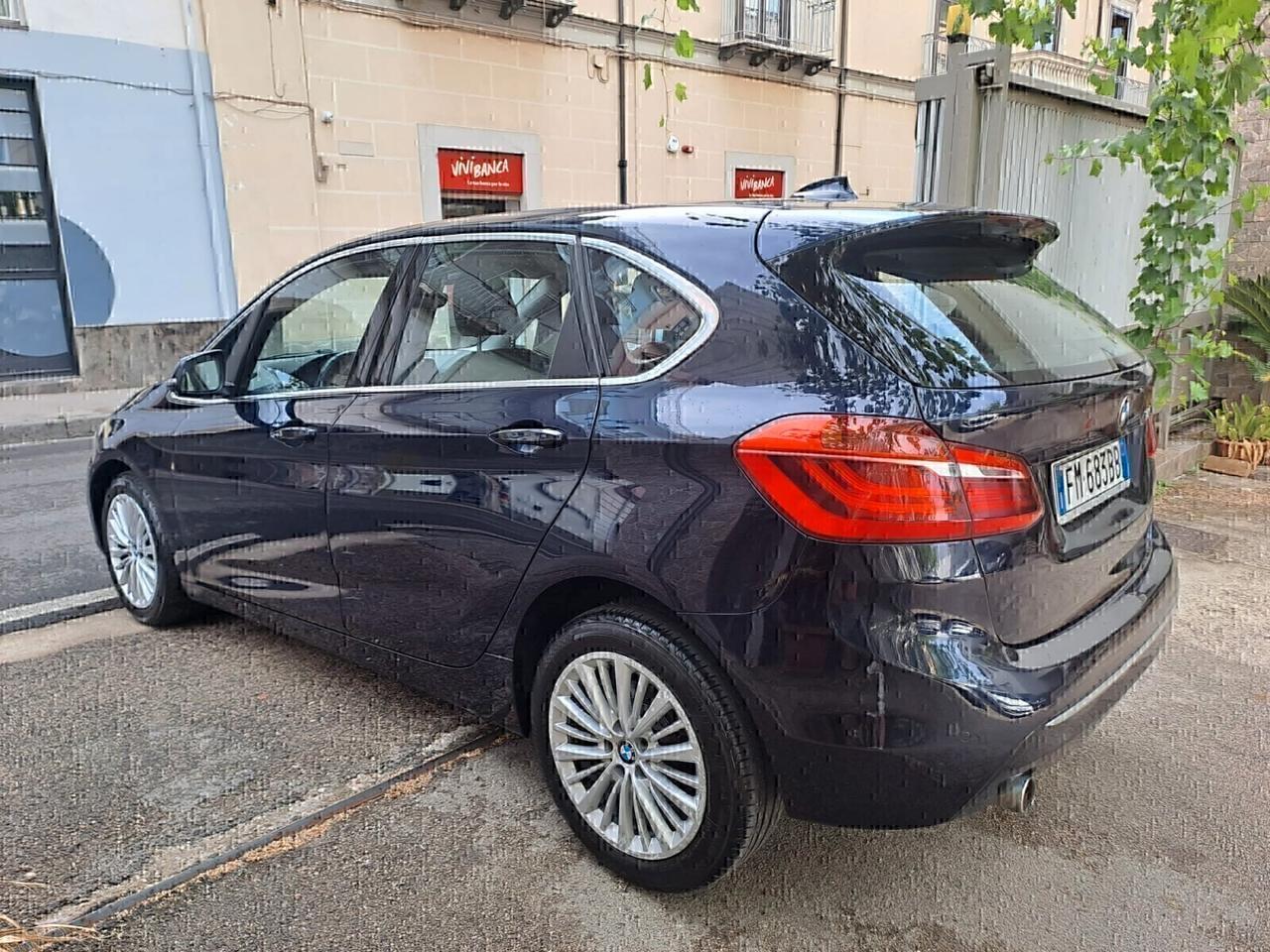 Bmw 216D Luxury Full Led Navy Pelle