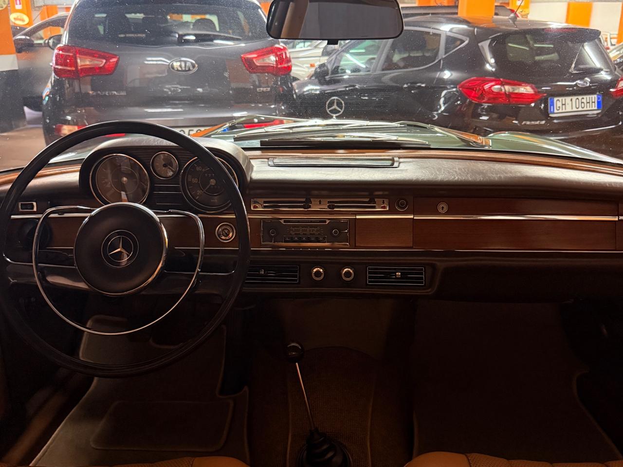 STRAORDINARIA MERCEDES 250 SE, W108 DEL 1967 INSCRITTA ASI CON TARGA ORO