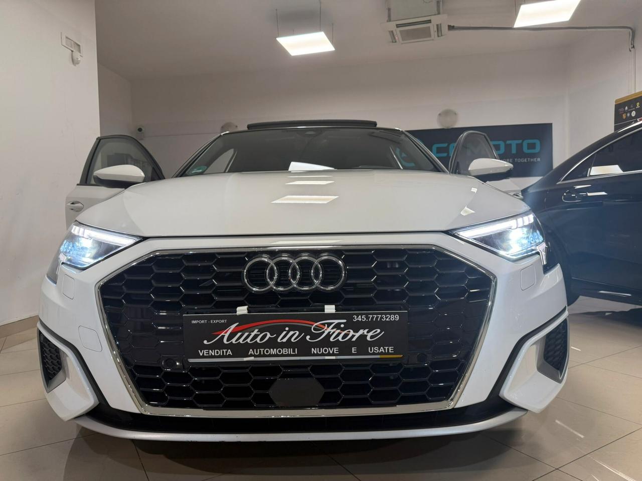 AUDI A3 SPORTBACK,TETTO PANORAMICO,LED,USATO GARANTITO