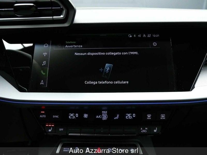 Audi A3 SPB 35 TFSI S line edition 150CV S-tronic *TETTO, 18", MATRIX, PROMO AZZURRA*