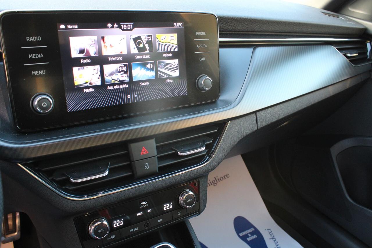 Skoda Kamiq 1.0 tsi Monte Carlo 110cv dsg TETTO XNEOP R-CAMERA