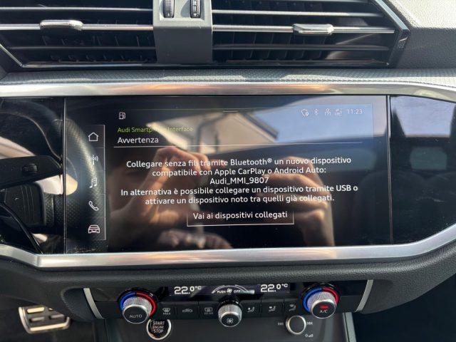 AUDI Q3 SPB 40TDI Quattro Black line TETTO PANORAMA APRI
