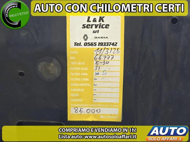 DACIA Sandero 1.0 75CV EURO6C NEOPATENTATI 70.000KM