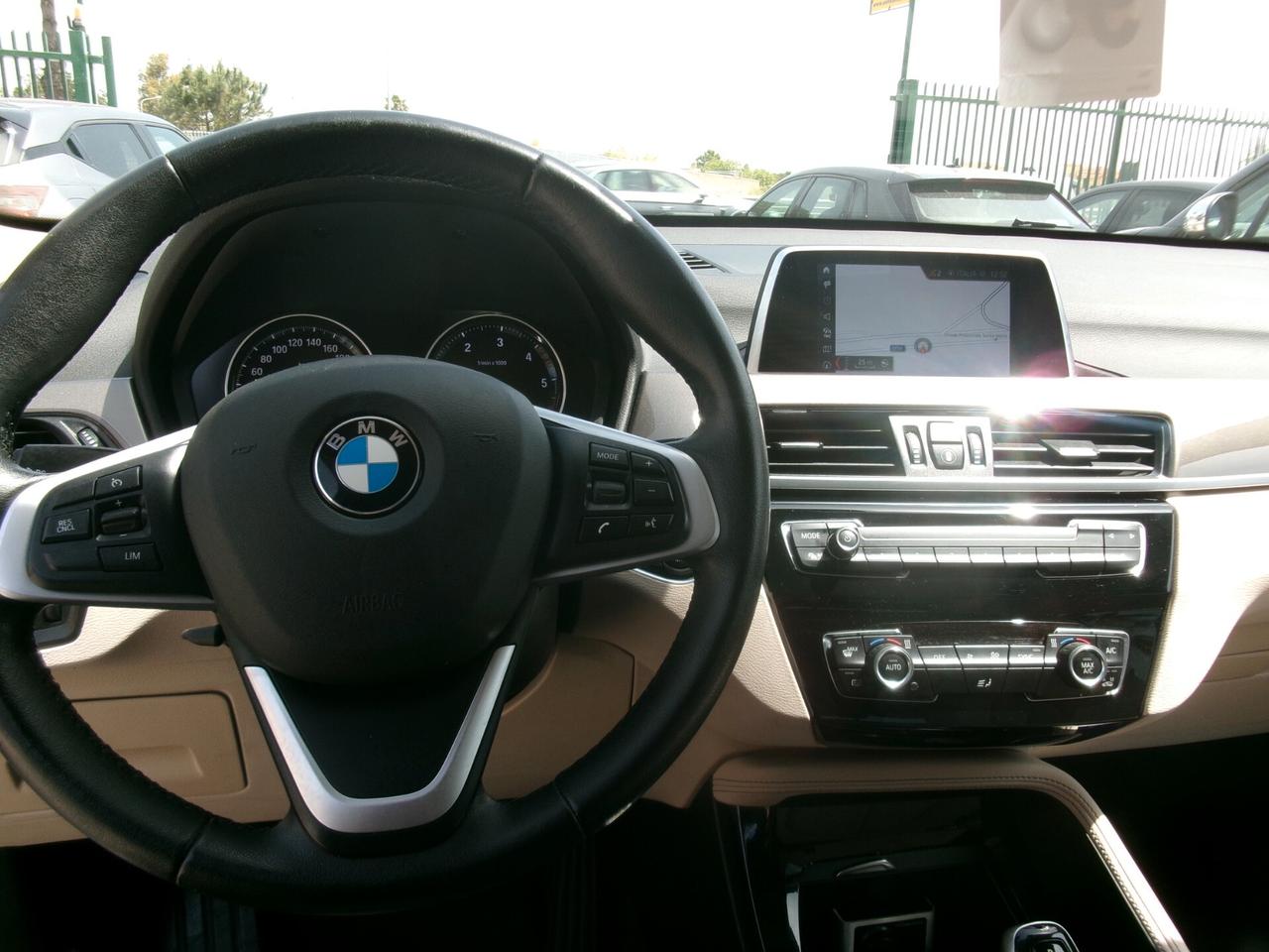 Bmw X1 S-DRIVE 20d 190CV E6D X-LINE AUTOMATICO/PELLE/NAVI/CAMERA/FULL LED