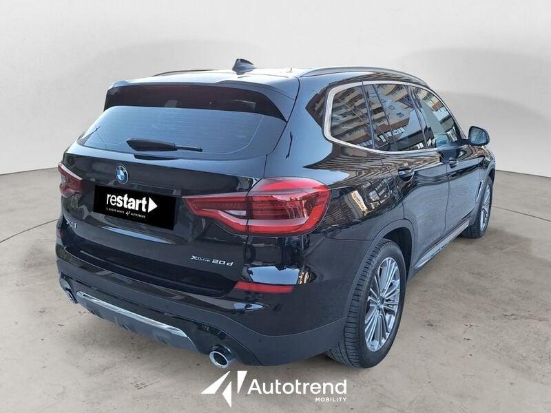 BMW X3 xDrive 20d 190 CV Mild Hybrid 48V Automatica NAVI LED Luxury