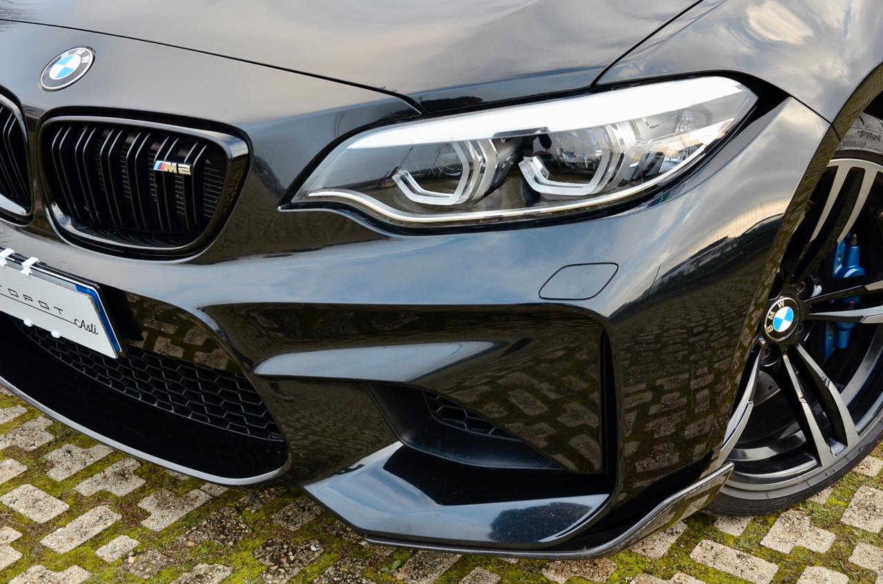 BMW M2 COUPE 3.0 370cv DKG, ECCELLENTI CONDIZIONI, CARBONIO, SCARICO, HARMAN&KARDON, FARI LED ADATTIVI, RETROCAMERA, PELLE, PERMUTE