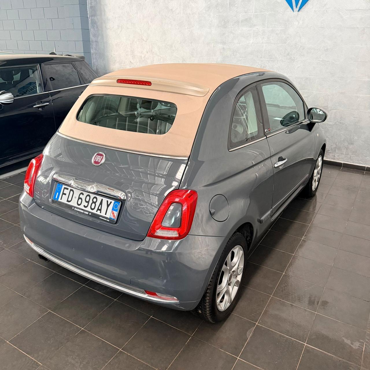 Fiat 500 C 0.9 BENZINA LOUNGE FULL OPTIONALS AUTOMATICA NEOPATENTATI