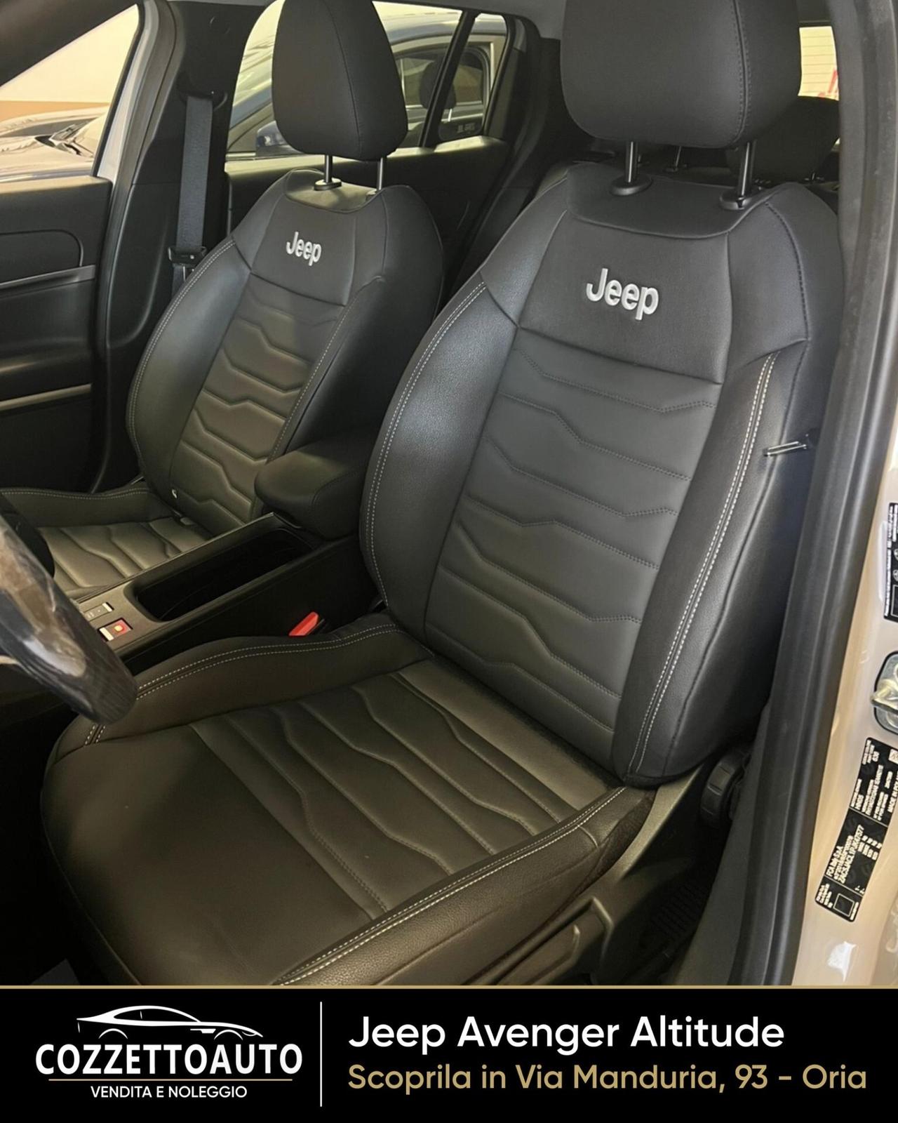 Jeep Avenger 1.2 100 CV Altitude garanzia Jeep