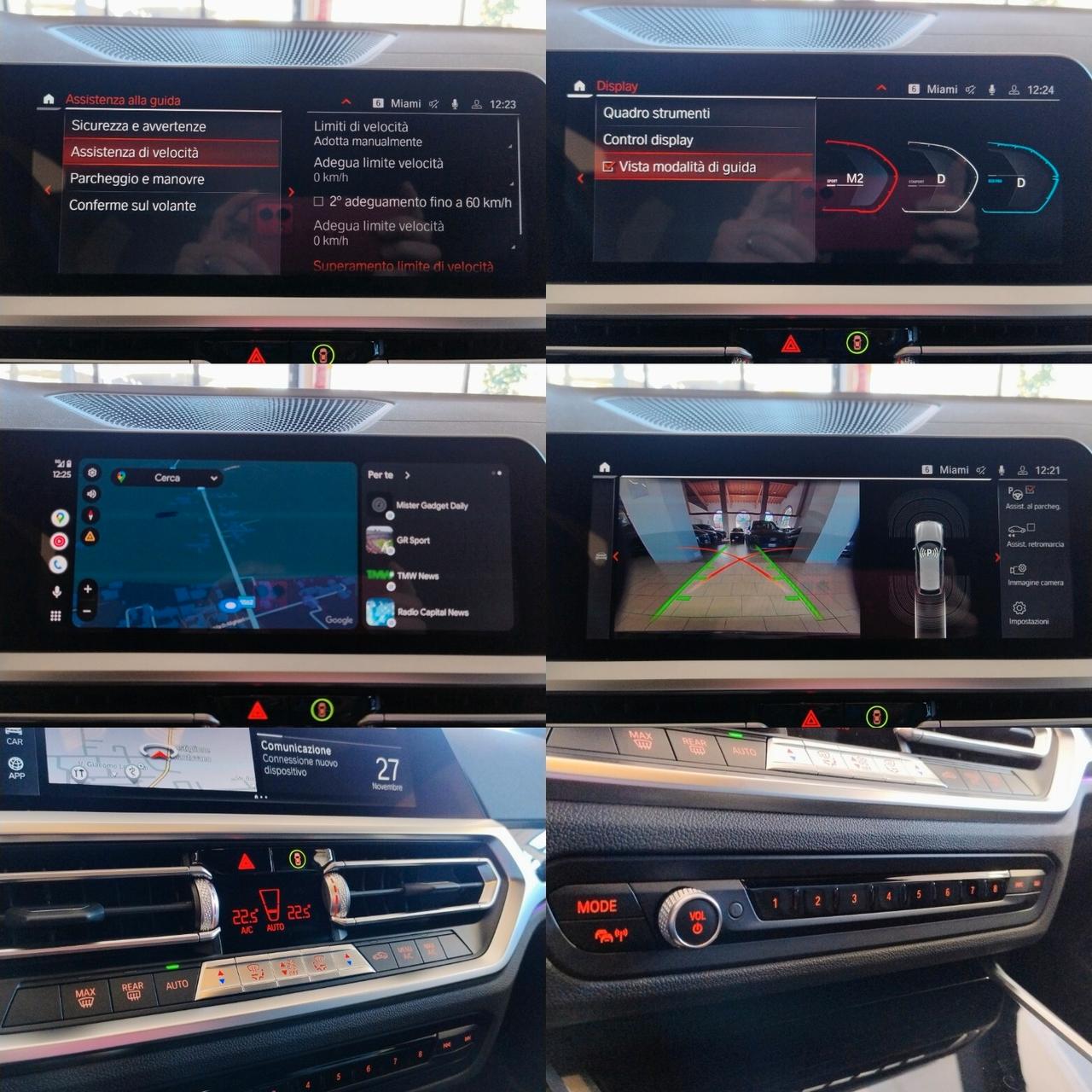 BMW 330d 48V Touring Msport *TETTO*SEDILI M3*GANCIO*LIVE