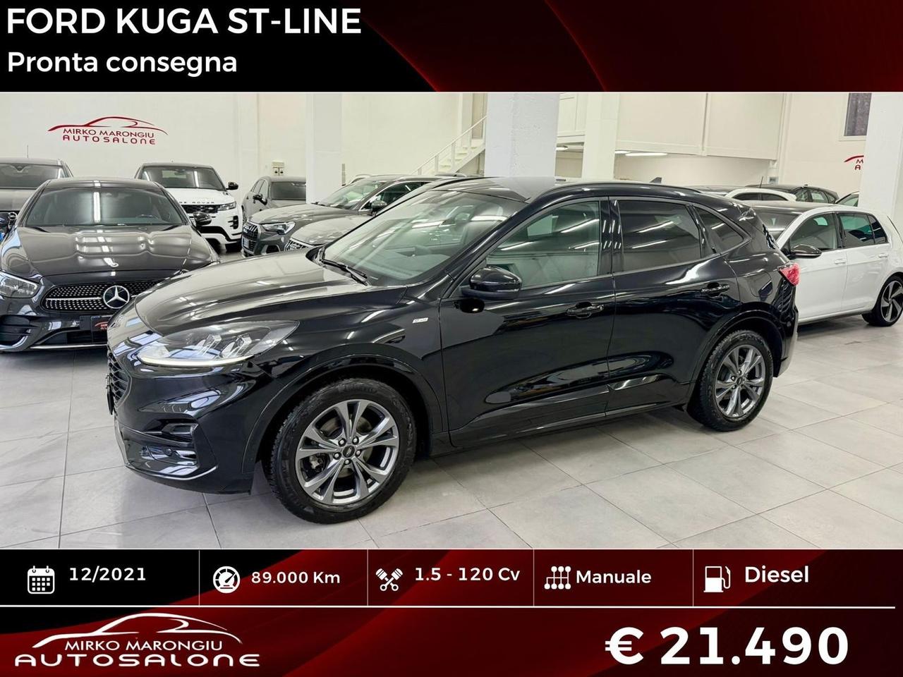 Ford Kuga 1.5 EcoBlue 120 CV ST-Line FINANZIABILE