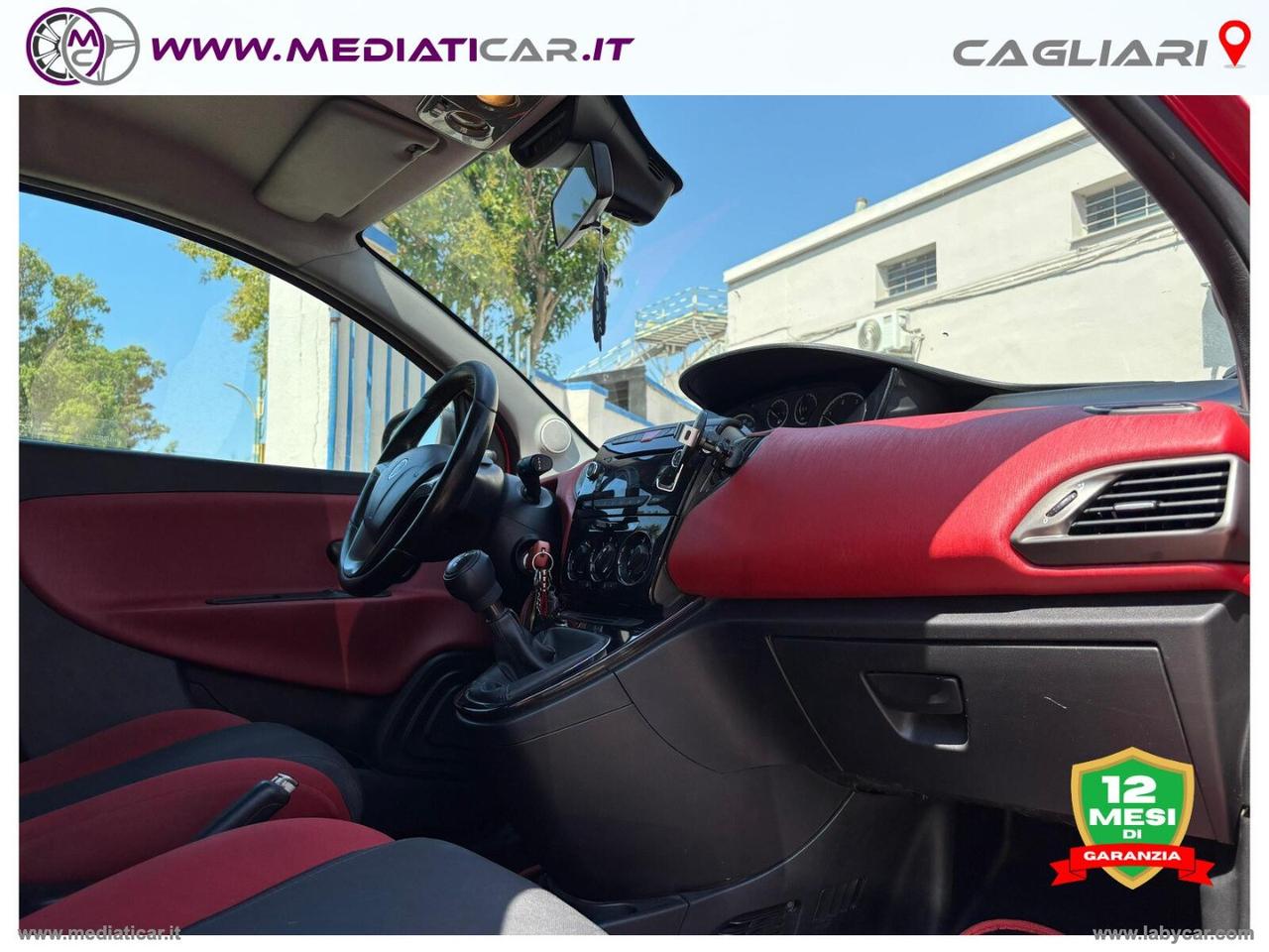 LANCIA Ypsilon 1.3 MJT 95 CV 5p. S&S Black&Red