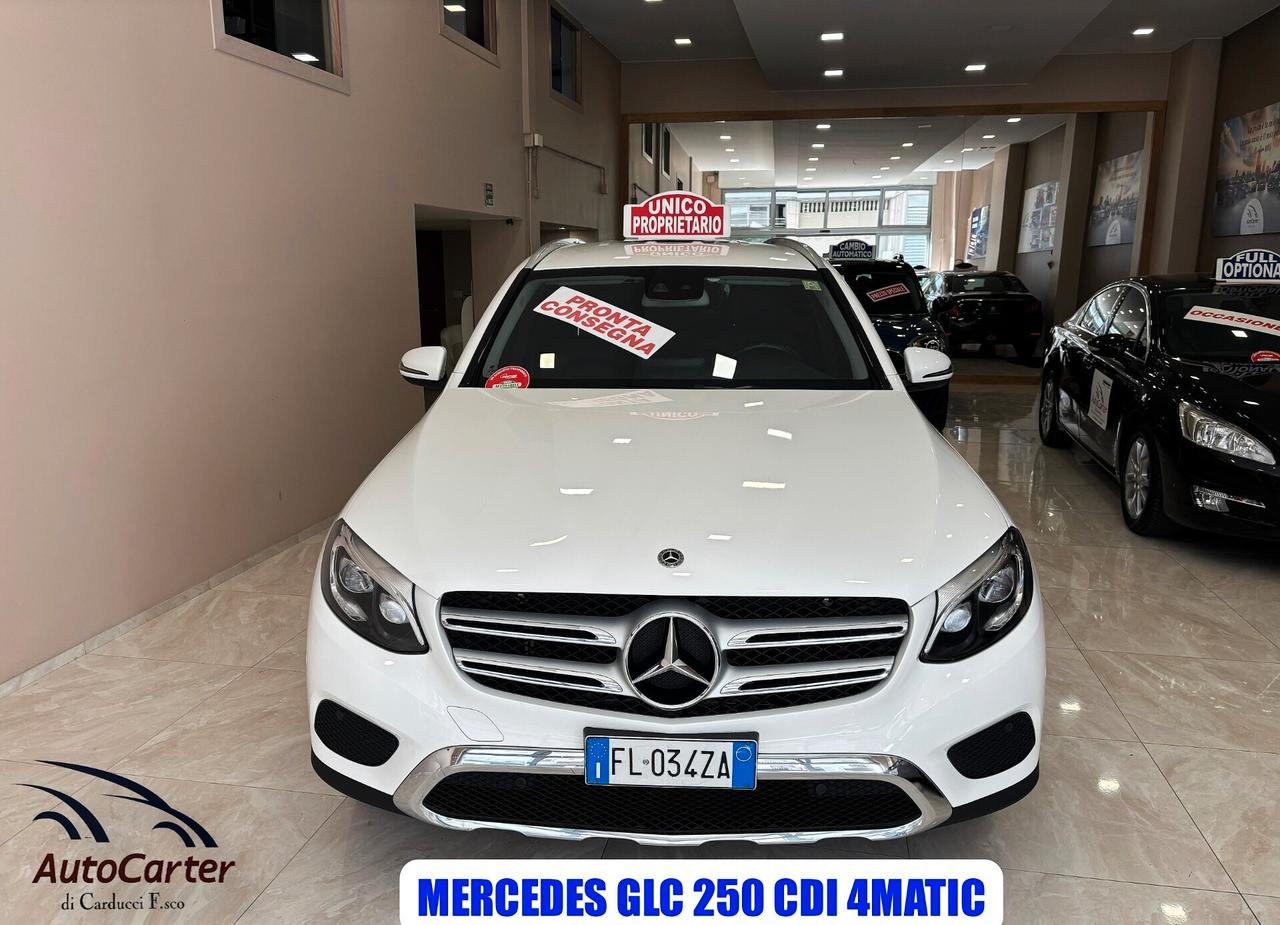 Mercedes-benz GLC 250 4 MATIC ** 127MILA KM CERTIF **