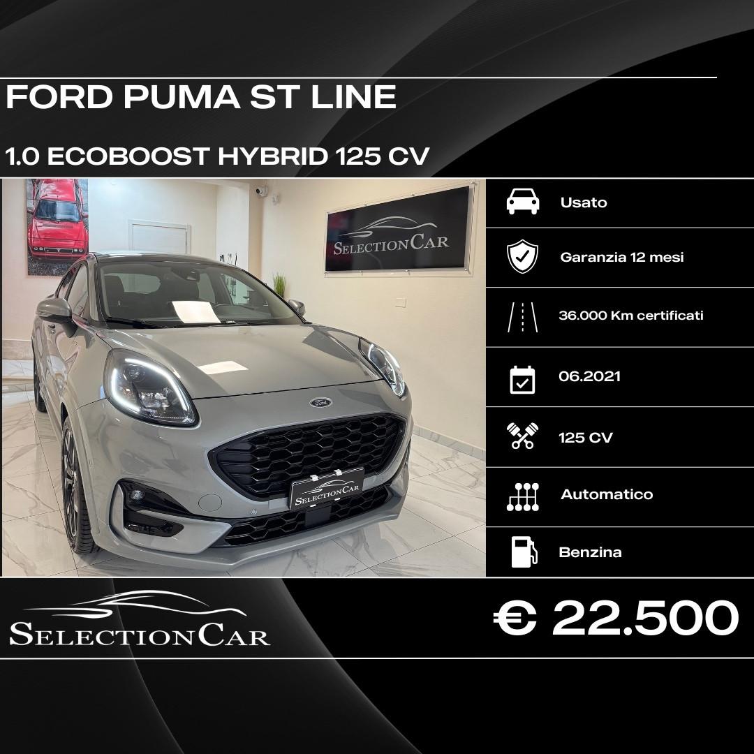 Ford Puma 1.0 EcoBoost Hybrid 125 CV S&S ST-Line