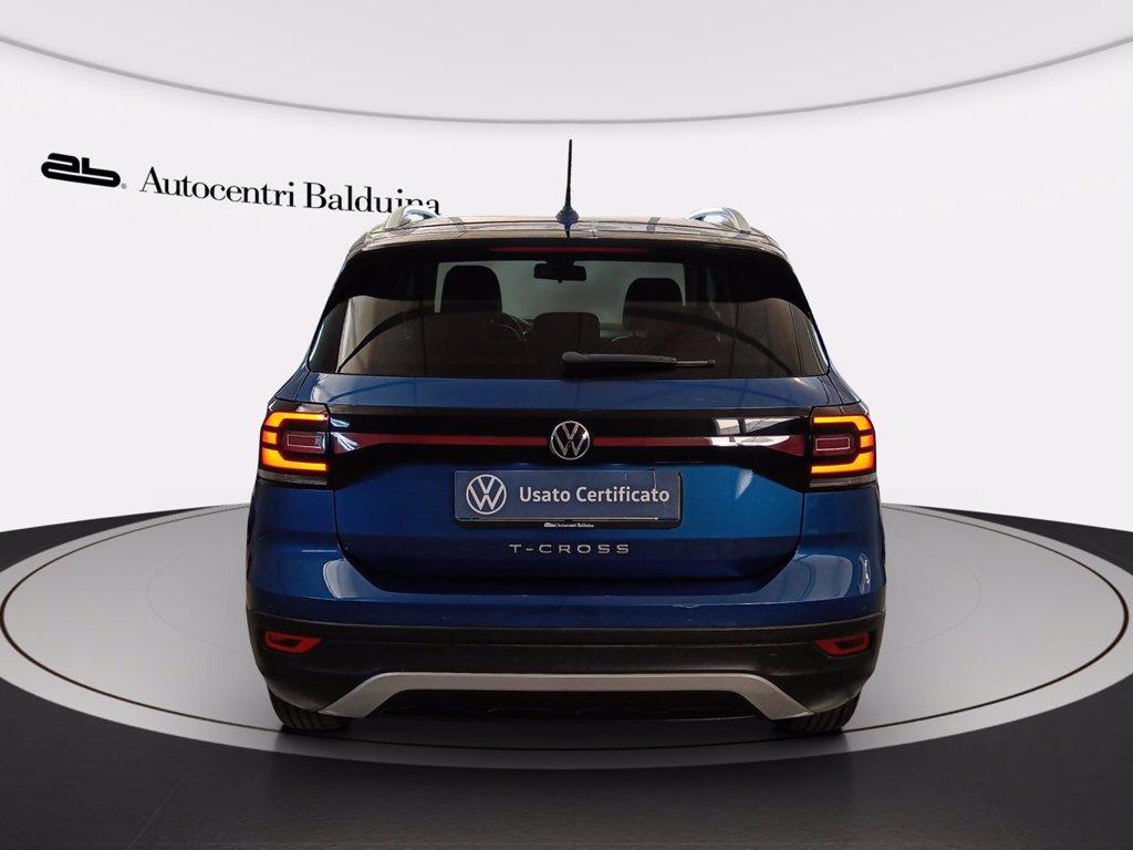 VOLKSWAGEN T-cross 1.0 tsi advanced 110cv del 2021