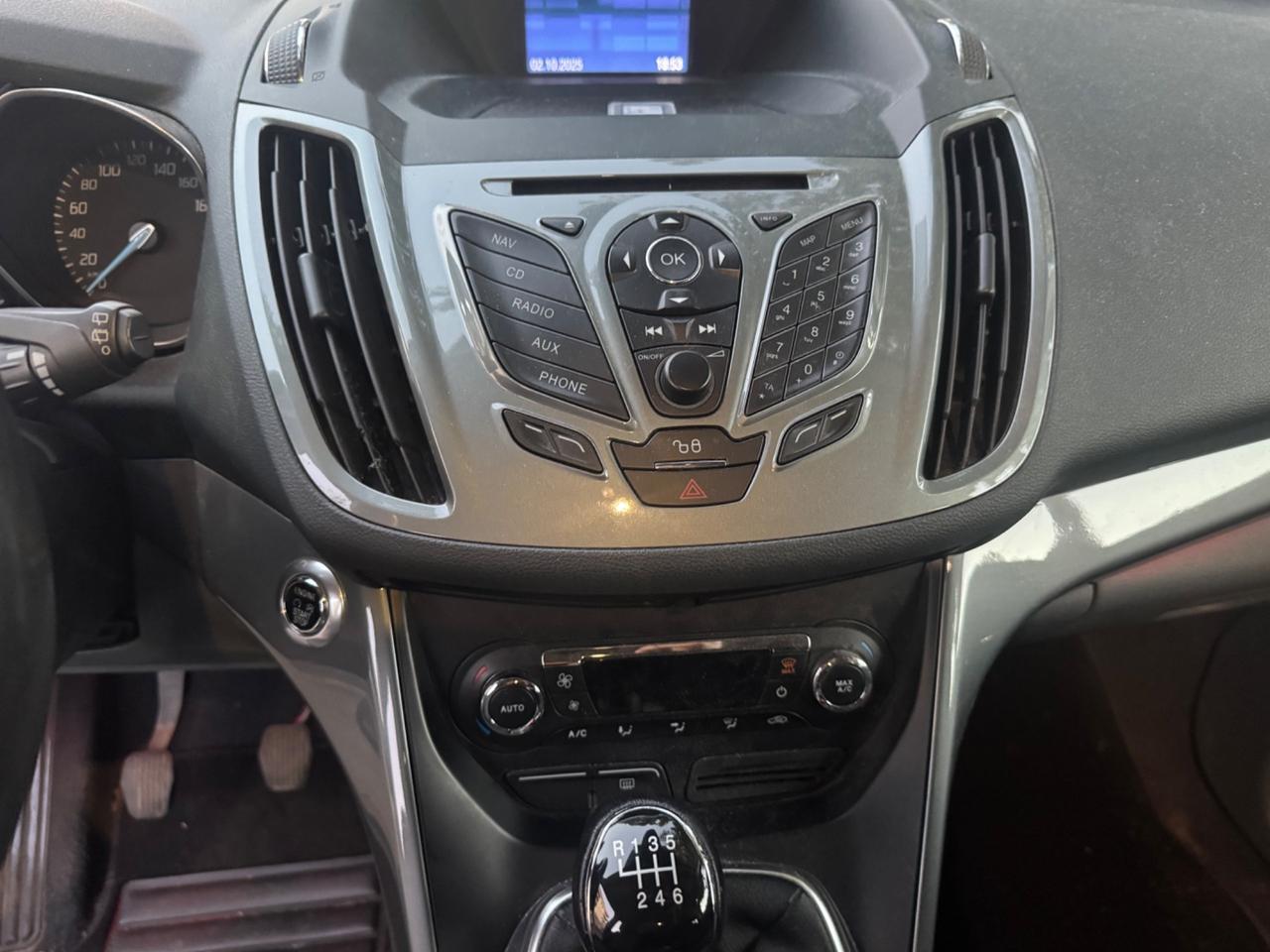 Ford C-Max 1.6 TDCi 95CV neopaten garanzia 12 mesi